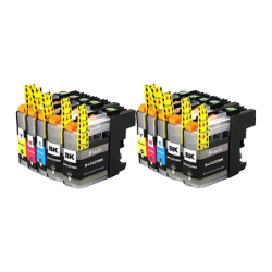 Komplet 10 kartuš LC223 Brother (4 barve)