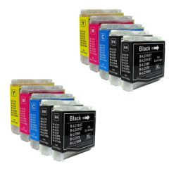 Set od 10 kompatibilnih uložaka LC3213 Brother (4 boje)