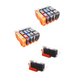 Set 12 kompatibilnih kartuša PGI-525, CLI-526 Canon (5 boja)