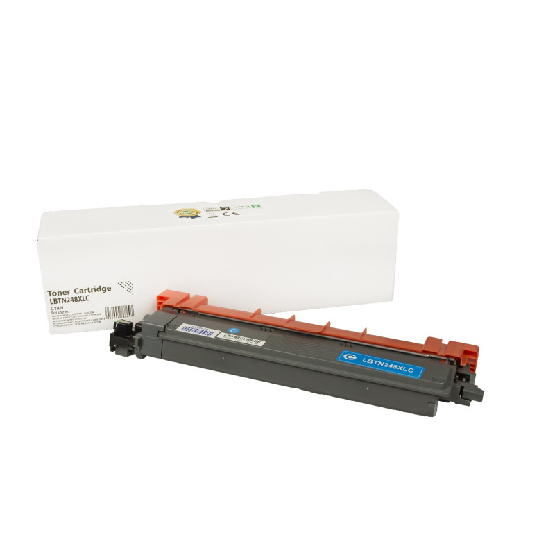 Kompatibiln toner TN248XLC Brother cyan