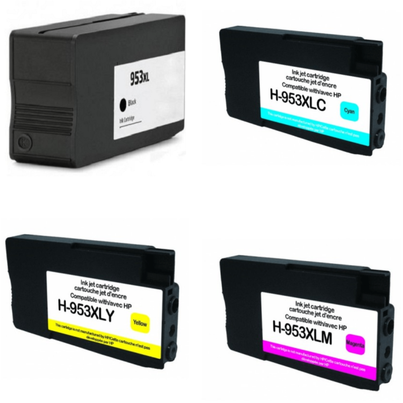Komplet 4 kompatibilnih kartuš HP 953XL (4barve)