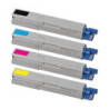 Komplet kompatibilnih tonerjev C3300 Oki (4 barve)