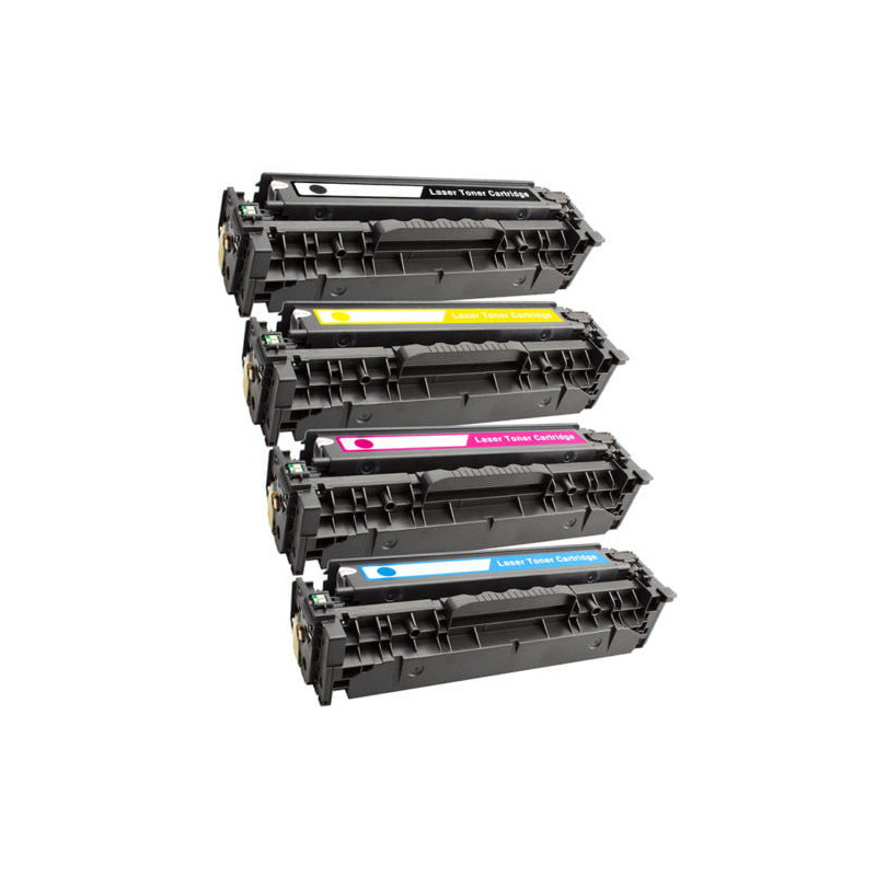 Komplet 4 tonerjev CC530A-CC533A HP, Canon