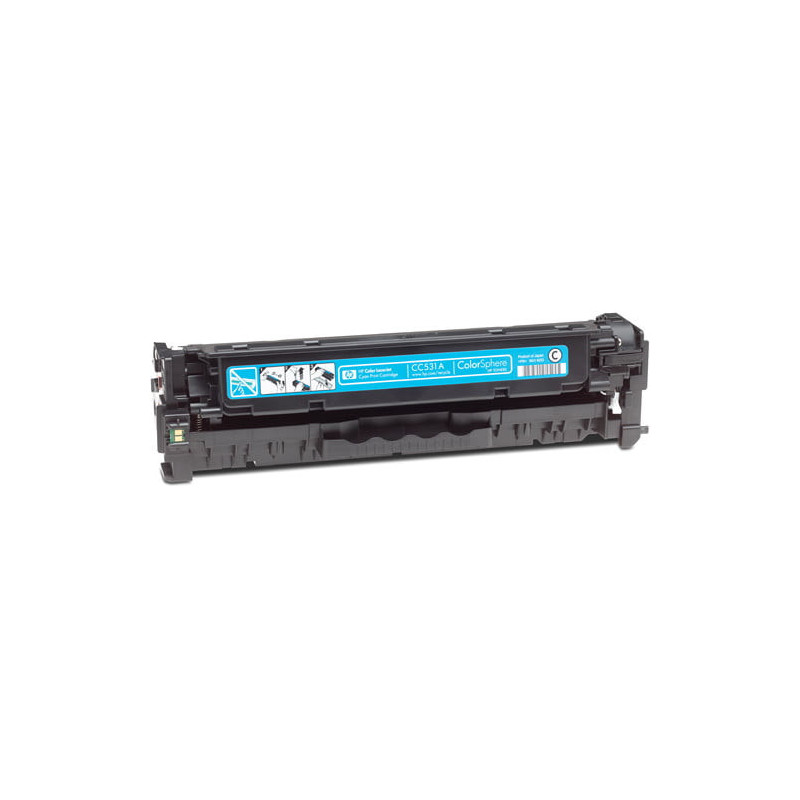 Kompatibilen toner CC531A HP, Canon (Cyan)