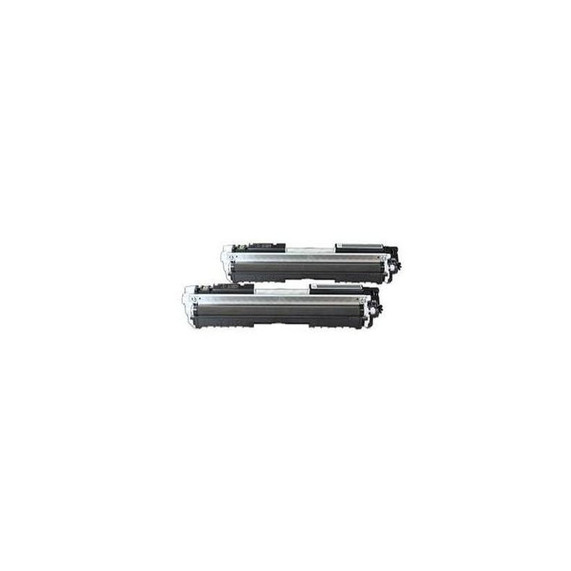 Set di 2 toner CE310A HP, Canon (Nero)