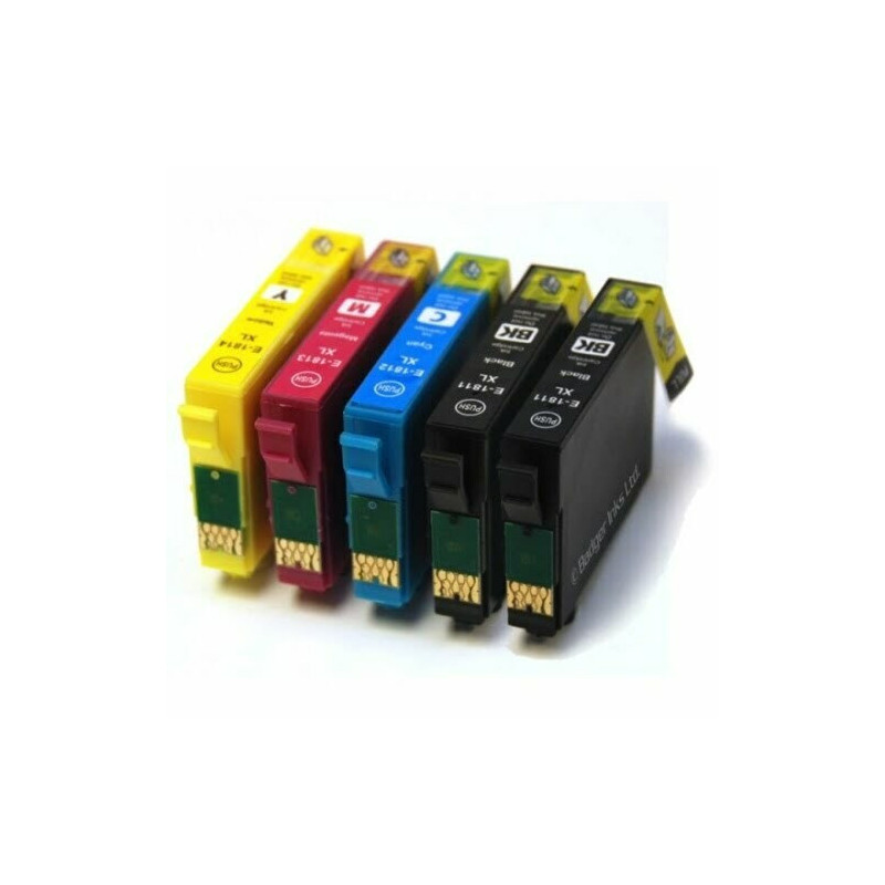 Set od 5 uložaka T1811 - T1814 Epson (4 boje)