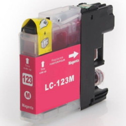 Cartuccia Brother LC123 compatibile (magenta)