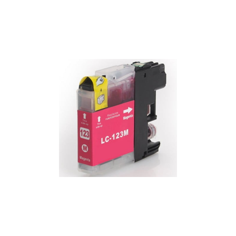 Cartuccia Brother LC123 compatibile (magenta)