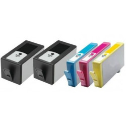 Set di 5 cartucce HP H920XL (4 colori)