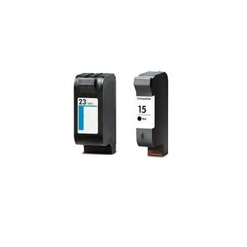 Komplet kompatibilnih kartuš HP15, HP23 za HP, XL