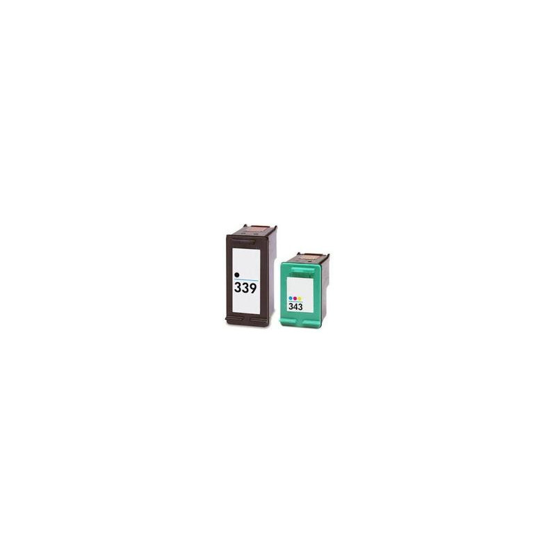 Set kompatibilnih uložaka HP339, HP344 za HP, XL