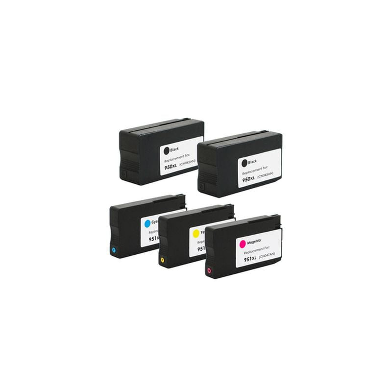 Komplet 5 kartuš HP950xl, HP951xl za HP (4 barve)