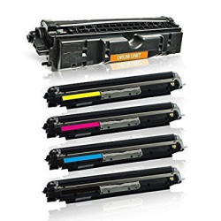 Set toner CE310A - CE313A + CE314A per HP, Canon