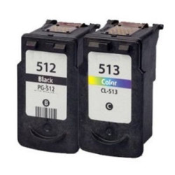 Set cartucce PG512/510 e CL513/511 per Canon
