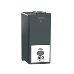 Cartuccia compatibile 100 per Lexmark (nero)