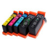 Set od 5 kompatibilnih uložaka 100 za Lexmark (4 boje)