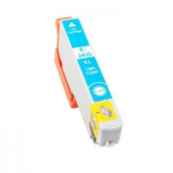 Cartuccia compatibile T2435 per Epson (ciano chiaro)