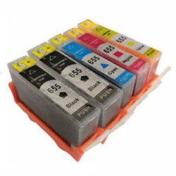 Set od 5 HP 655 uložaka za HP (4 boje)