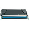 Kompatibilen toner X734 Lexmark cyan