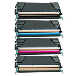 Komplet kompatibilnh tonera X734 za Lexmark (4 boje)