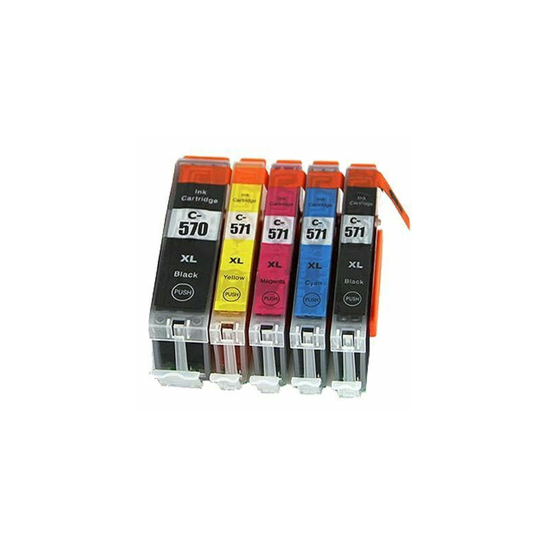 Komplet 5 kartuš PGI 570xl in CLI 571xl Canon (4 barve)