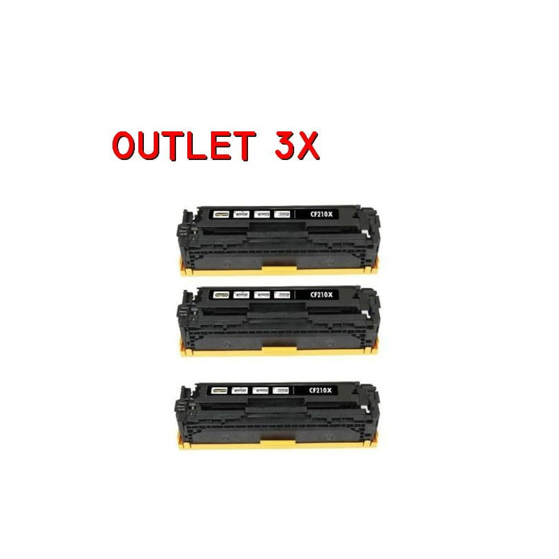 Set od 3 tonera CF210A za HP, Canon (crni)