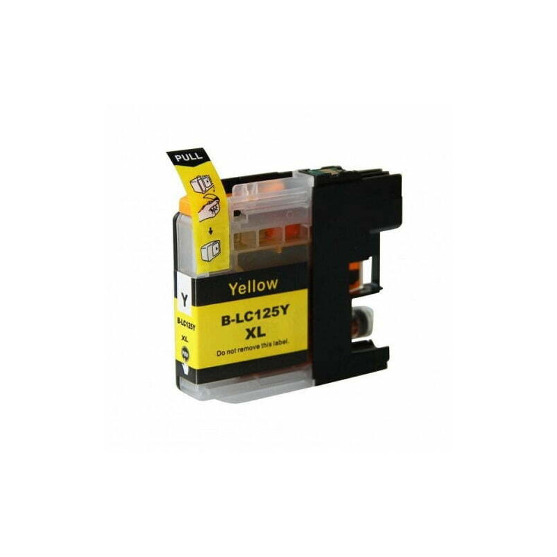 Kompatibilna kartuša LC 125 Brother (Rumena)