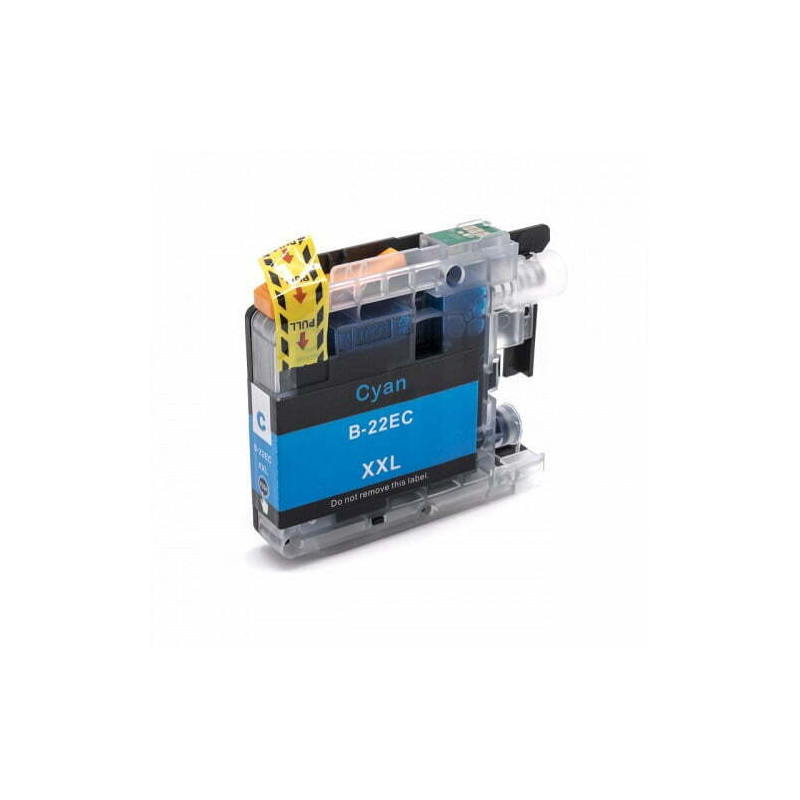 Cartuccia Brother LC22E compatibile (ciano)
