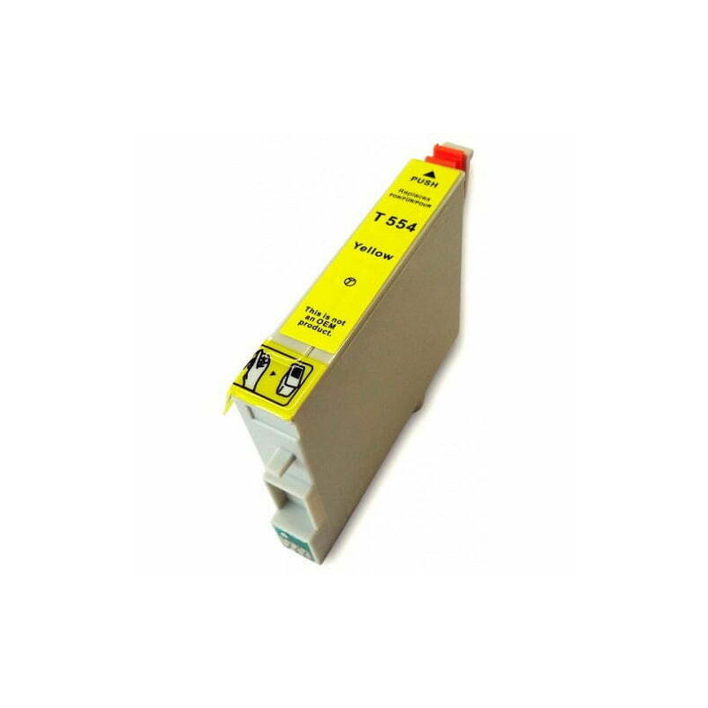 Kompatibilna kartuša T0554 za Epson (Rumena)