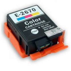 Cartuccia T2670 compatibile per Epson (colore)